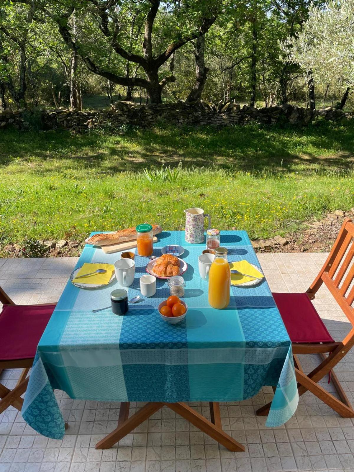 ヴェール・ポン・デュ・ガル Les Marguerites Bed & Breakfast エクステリア 写真